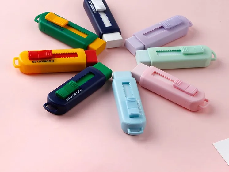 Staedtler специальный Macaron телескопический выдвижной ластик 525 PS1 Живопись Дизайн Офис Школа Студент поставка