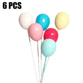 

Balloon Cake Topper Cake Insert Flags Birthday Party Supplies Baking Decoration S1S1