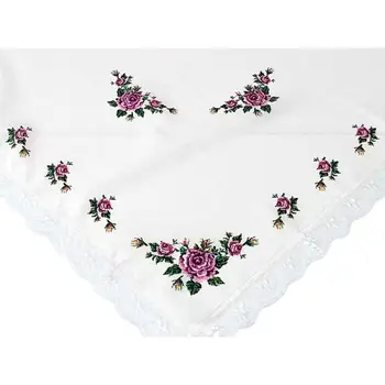 

Cross stitch Printed Laced Fiskos Lilac