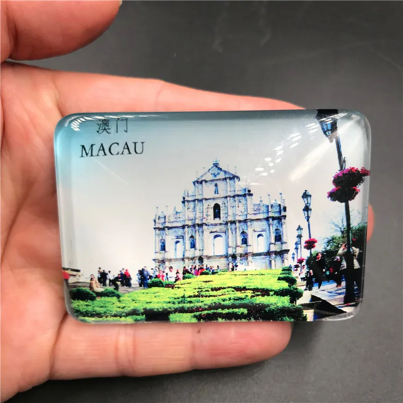 Macao Китай пекин Lijiang Guilin магниты на холодильник для путешествий юньнань чунцин туристический аттракцион магнитные наклейки на холодильник домашний декор - Цвет: Macao