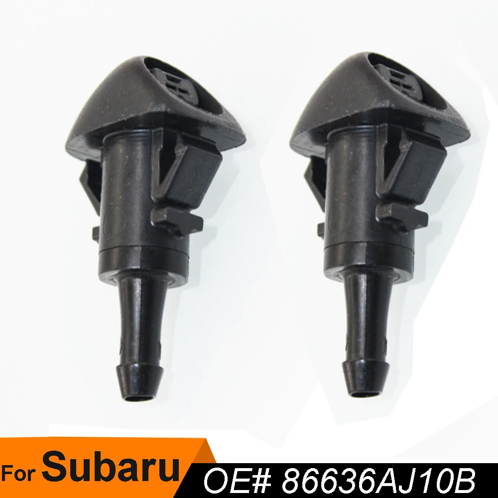 APKTNKA Xukey 2Pcs Front Windshield Washer Jet Nozzle For Subaru Legacy