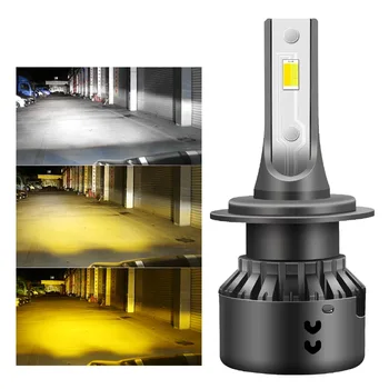 

2Pcs h7 car led headlight bulbs H4 hi/lo 55W 6500ML H11 h1 h3 hb3/9005 hb4/9006 6000K 3000K 4500K 12V 24V Conversion Kit Light