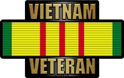 Для 4x" Американская гордость серии" vietnam Veteran "лента наклейка стикер