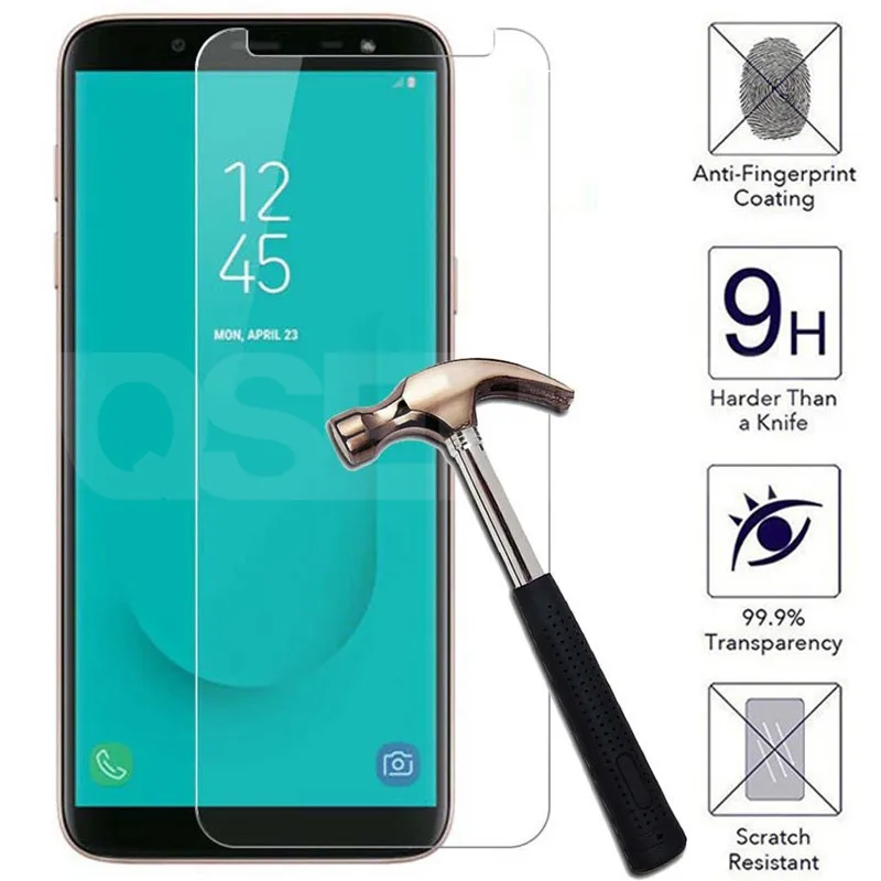 Закаленное стекло для samsung Galaxy J3 J5 J7 Защитная пленка для экрана samsung J2 J8 J4 J6 Plus