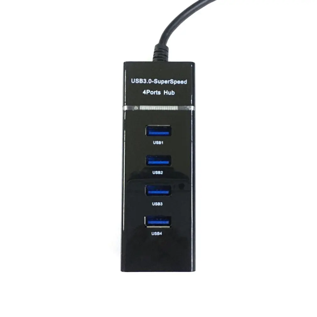 4 Ports USB Hub High Speed Transmission USB 3.0 Hub Extension Adapter Portable USB Splitter For Laptop Notebook PC