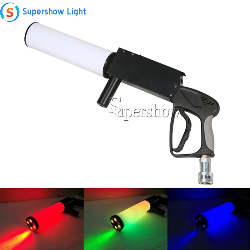 

Spain warehouse Confetti Light For Big Party Concert Fashion Shows Stage effect DJ Equipment LED CO2 Gun jet machine
