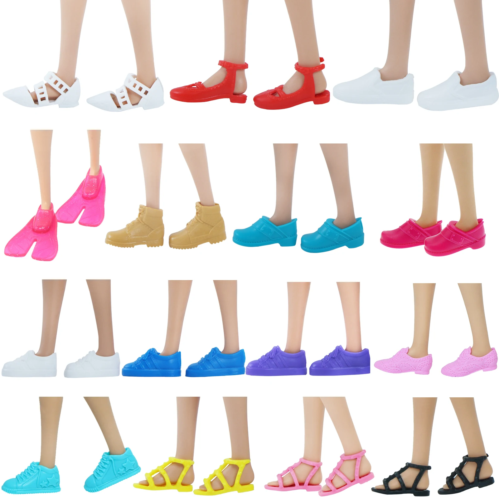 Multicolor 1 Pair Flat Sandals Spring Summer Shoes Casual Dress Clothes