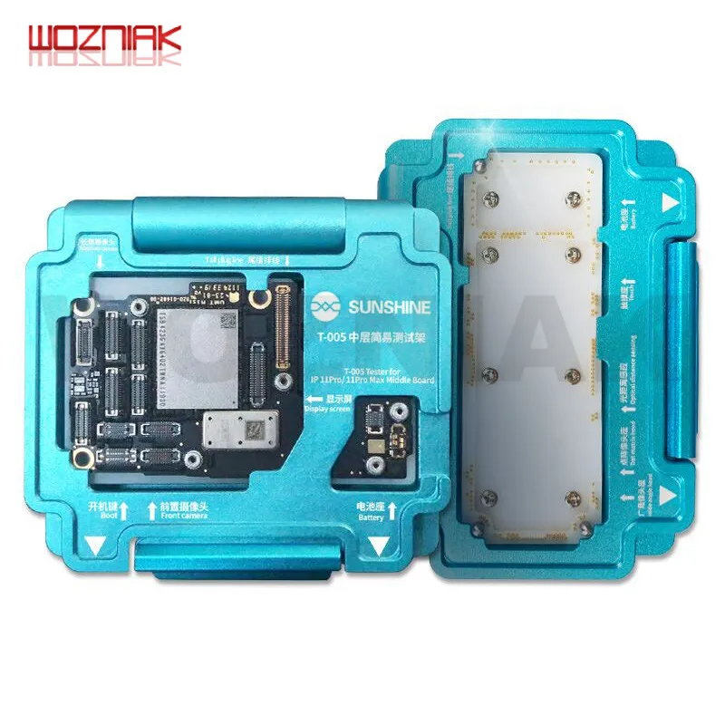 2in1 1set Возняк материнская плата слоистая тест ing Рамка для IPhone 11 PRO MAX PCB сварочная платформа Материнская плата Тест Ремонт Инструменты для крепления - Цвет: 2in1 1set