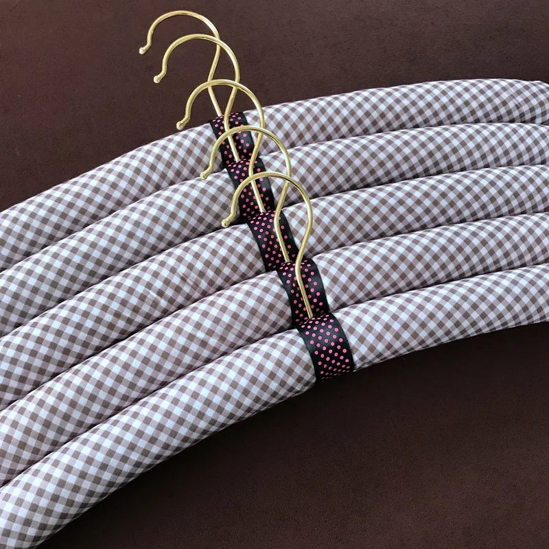 45CM Men Hangers Sponge Padded Hangers Foam Hanger Non Slip Satin