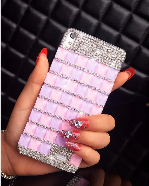 Light Purple Sunjolly Стразы чехол украшенный искусственными бриллиантами чехол coque для samsung Galaxy A10 A20 A30 A40 A50 A70 A10S A20S A30S A40S A50S A70S чехол - Цвет: Light Purple