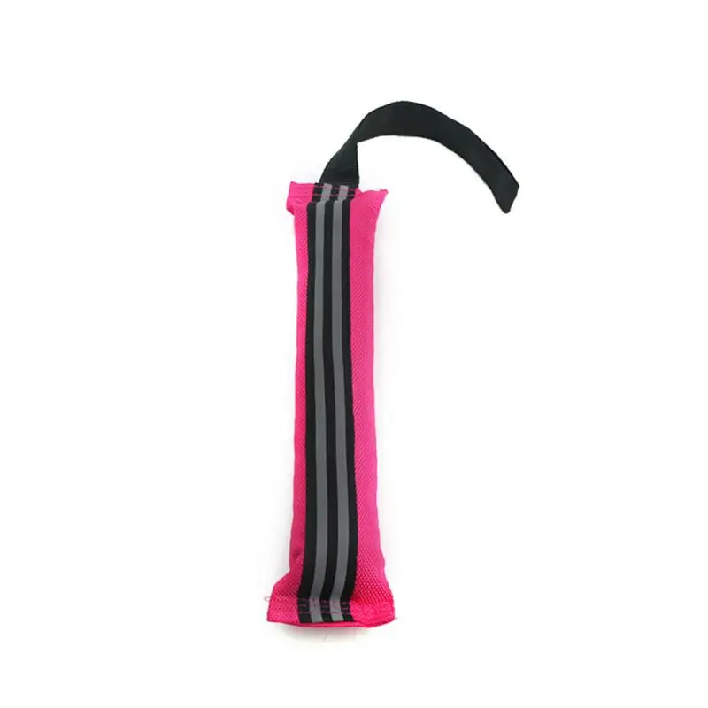 Hot Pink Собака Жевательная молярная палочка кость типа Ткань Оксфорд Интерактивная тренировка милые игрушки для домашних животных - Цвет: Hot Pink