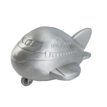 

Airplane Shaped Coin Box Desktop Mini Container Storage Collection Toy Home Decor Kids Zinc Alloy Save Money Birthday Gift