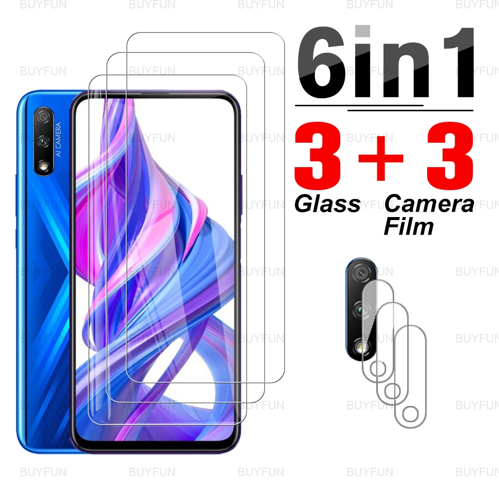 6 в 1 пленка для объектива камеры Huawei Honor 9X Pro HD переднее закаленное стекло honor 9 9a 9c 9x