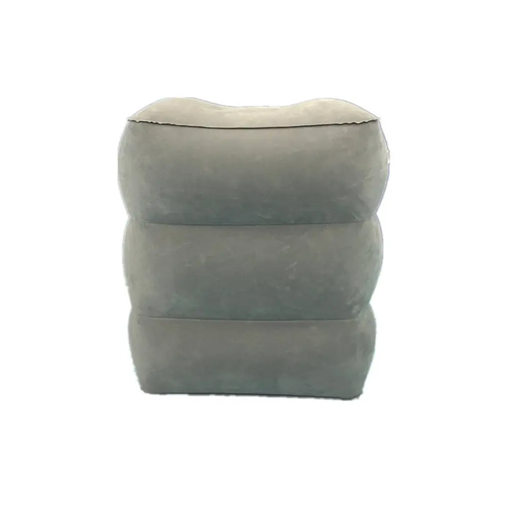 Портативная надувная подушка для ног для путешествий, для отдыха в самолетах, для сна, стекающийся коврик для ног для детей и взрослых