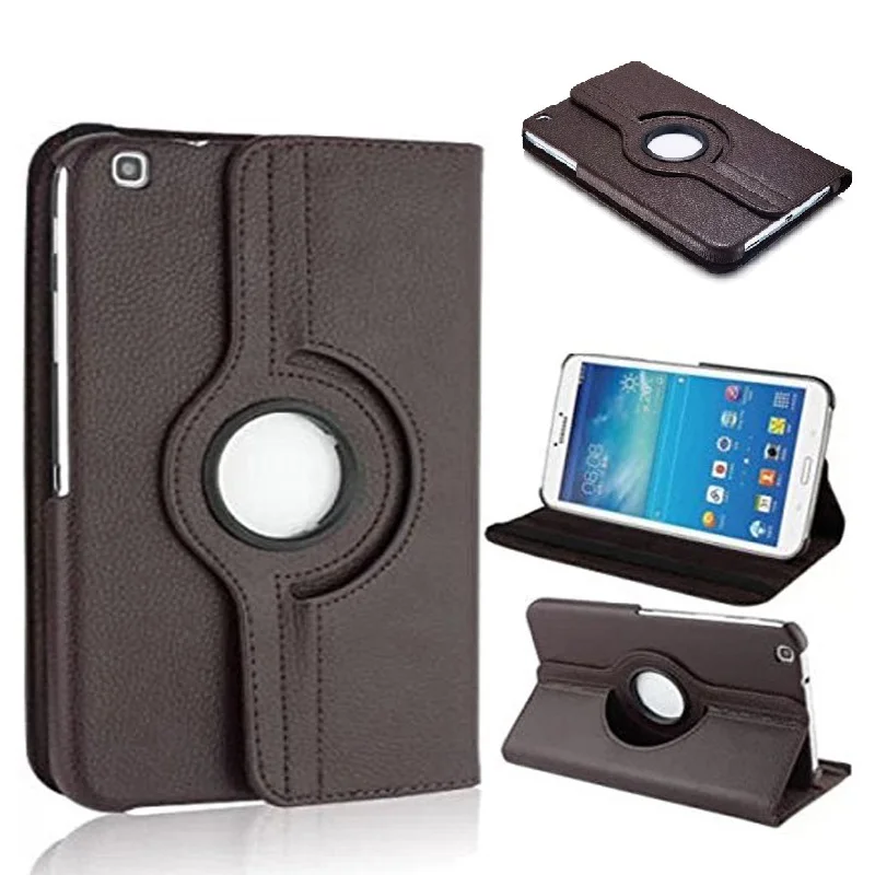 

New Coque for Samsung Galaxy Tab 3 8.0 SM-T310 T311 Case 360 Rotation Smart Stand PU Case for Samsung Tab 8.0 T310 T311 360 Case