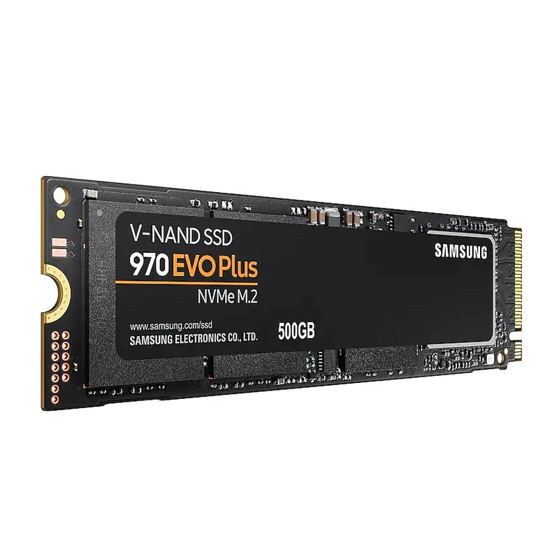 SAMSUNG Внутренний твердотельный накопитель 500GB 970 EVO Plus M.2 SSD NVMe M.2 HDD для ноутбука