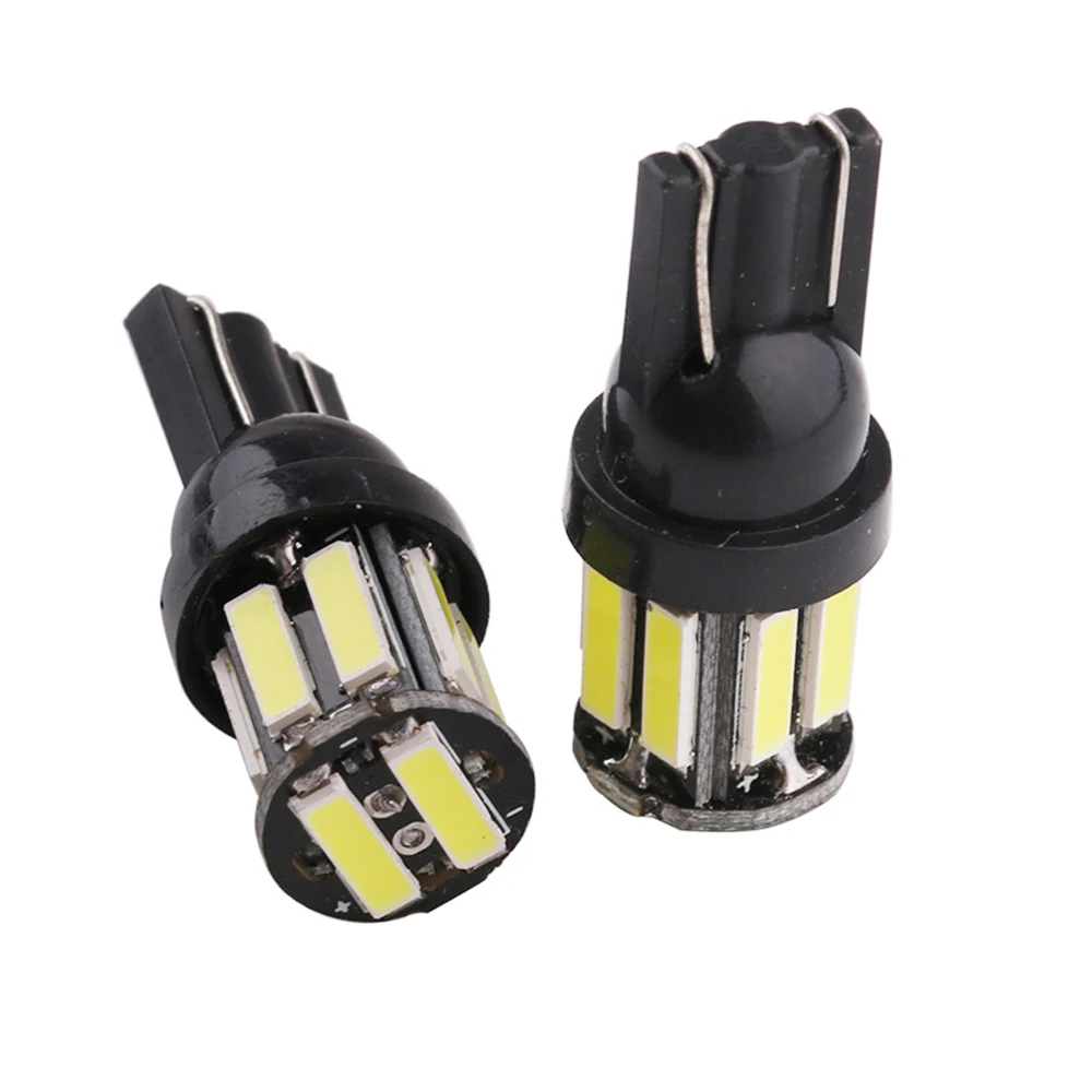 4 шт. W5W 10-7020 SMD автомобильный T10 светодиодный 194 168 Клин Замена заднего прибора панель лампы лампочки габаритные огни