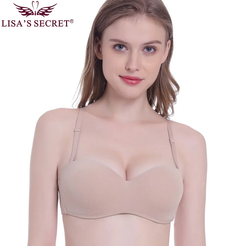 

sexy bra bras women lingeries strapless push up bralette invisible big size bras adhesive silicone brassiere femme brallete bust