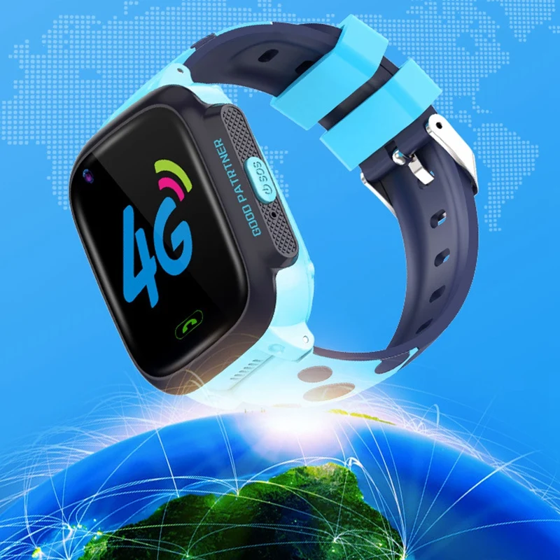 Y95 4G Детские Смарт-часы телефон gps Детские Смарт-часы водонепроницаемые Wi-Fi Antil-Lost SIM трекер местоположения умные часы HD Видеозвонок Blu