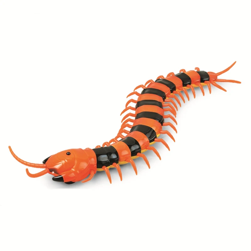 Juguete de simulación de insectos por infrarrojos, con Control remoto, escorpión, Araña, cangrejo, moscas, lagarto, ratón