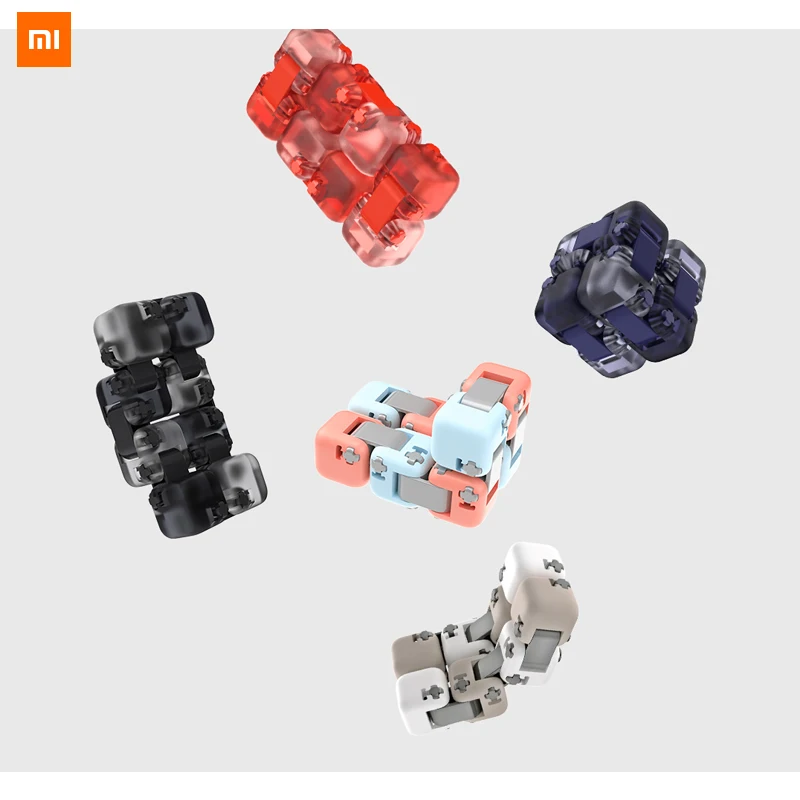 

Newest 5colors Original Xiaomi Mitu Cube Spinner Finger Bricks Portable Smart Finger Toys Intelligence Toys For Kids
