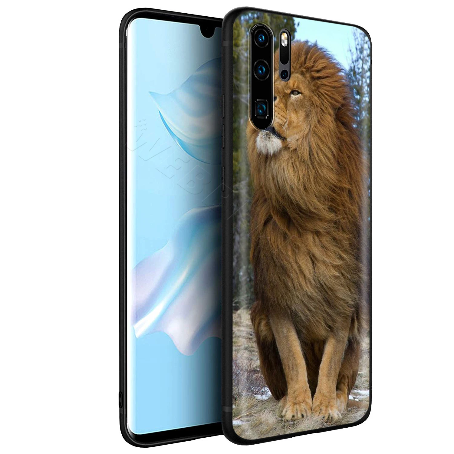 Мужской чехол Webbedepp Lion Alpha для Huawei P8 P9 P10 P20 P30 Lite Pro P Smart Z 2019 Mini|Бамперы| |