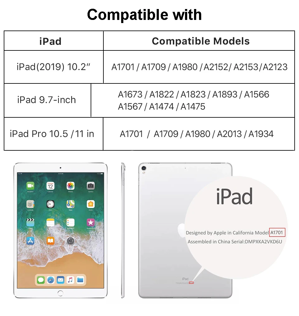 Винтажный кожаный чехол-книжка для iPad Pro 10,5 Air 3 11, защита для планшета для iPad 9,7 Air 2, держатель для журналов на молнии