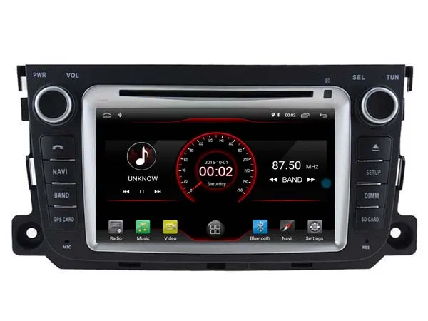 Cheap AVGOTOP Android 9 Car Radio GPS DVD Player for MERCEDES-BENZ SMART 2010-2014 Wifi Vehicle Multimedia 3