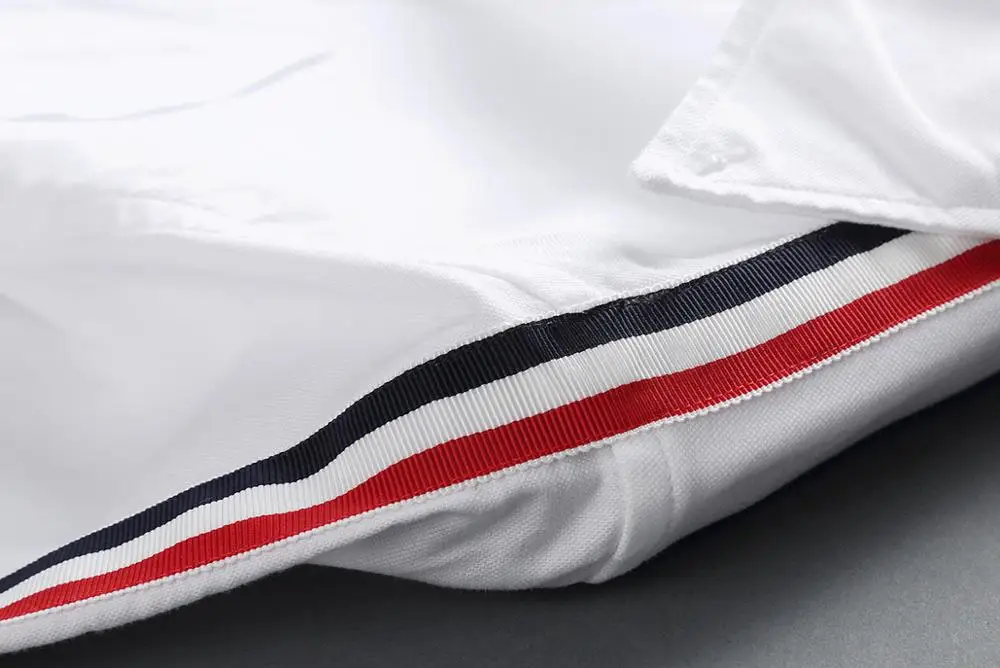 Новинка 19ss мужские оксфорды классические красочные полосатые модные хлопковые повседневные рубашки рубашка Высокое качество карман с длинными рукавами Топ M 2XL# M51