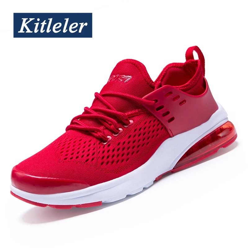 

Air Cushion Men Sneakers Breathable Mesh Casual Shoes Men Lightweight Lace-up Jogging Sneakers 2020 Winter Outdoor Lesuer Shooes