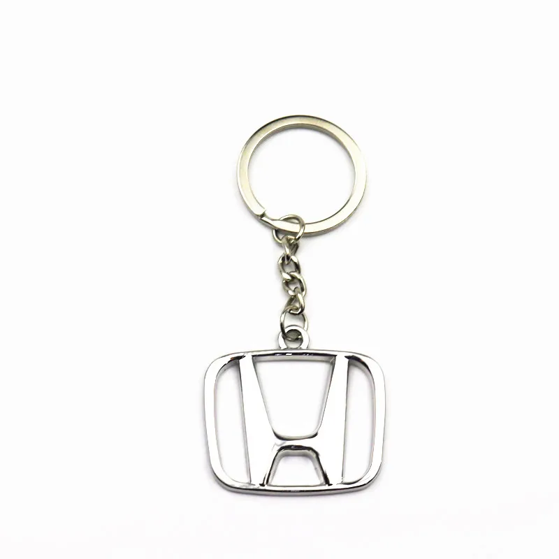 

Car Styling 3D Metal Fashion Keychain Key Rings For Mugen Power Honda Civic Accord CRV Hrv Jazz accessories car styling