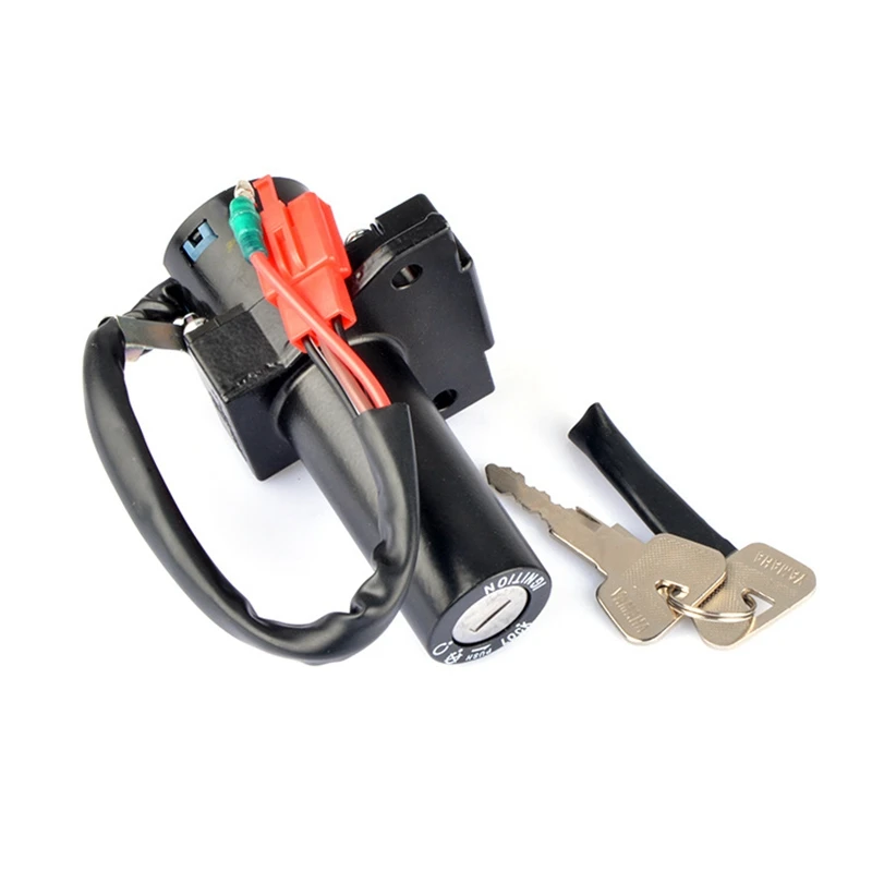 Motorcycle Scooter YBR125 Electric Ignition Switch Lock Set Power Door Lock Tank Cap For Yamaha 125Cc YBR 125