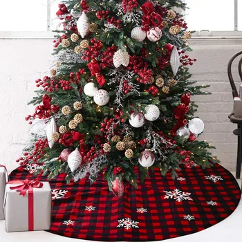 

Christmas Decorations Christmas Lattice Snowflake Tree Skirt Creative New Tree Bottom Decoration Atmosphere Layout