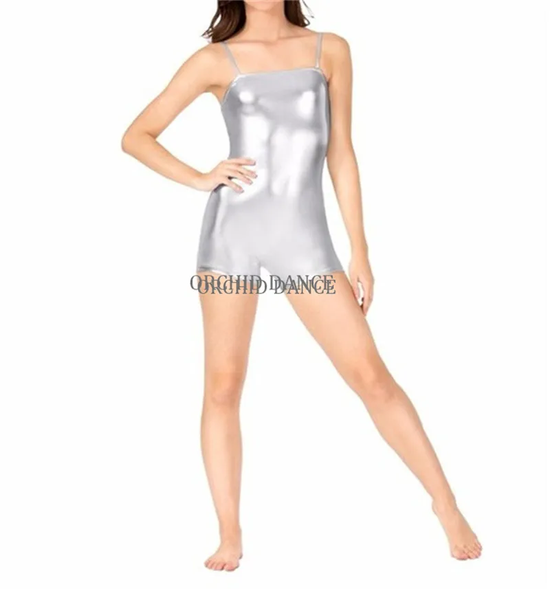 Professional Low MOQ Cheap Women Girls Sexy Shiny Gymnastics Unitards Women