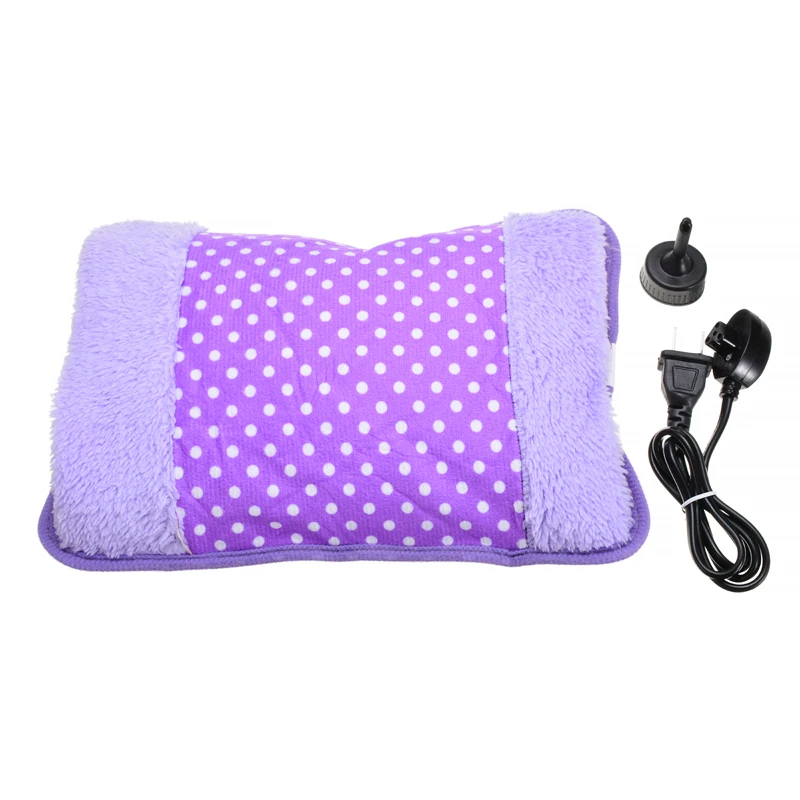 Cute Dot Pattern 220V 500W Rechargeable Winter Hand Warmer Electric Hot Water Bottle Bag Hand Warmers 1 Cute Dot Pattern 220V 500W Rechargeable Winter Hand Warmer Electric Hot Water Bottle Bag Hand Warmers 2
