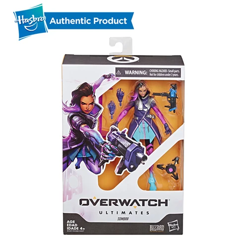 Hasbro Overwatch Ultimates Reinhardt 7,8 дюймов " Коллекционная Фигурка Лидер продаж на рынке для детей 4 лет и старше популярная - Цвет: SOMBRA