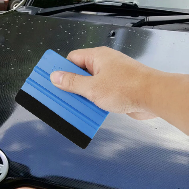 50pcs Car Stickers Decals Wrap Applicator Vinyl Car Wrap Soft 99 Felt Edge Scraper Felt Squeegee Au