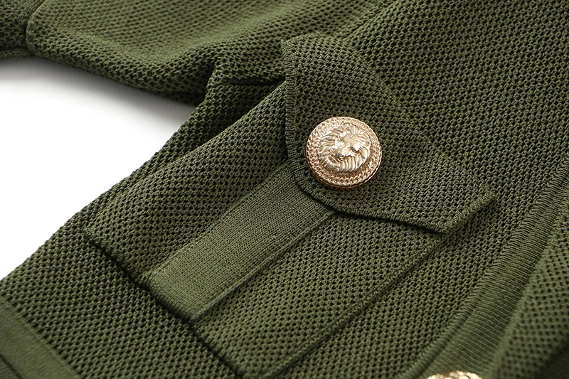 Luxury Army Style Short Sleeve