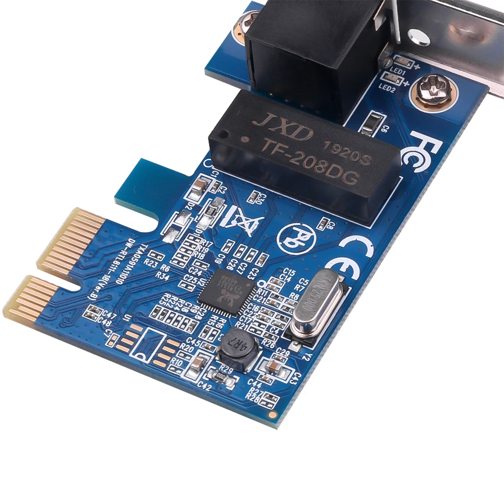 1 шт. 1000 Мбит/с Gigabit Ethernet PCI Express PCI-E сетевая карта 10/100/1000 м RJ45 LAN адаптер конвертер для настольного ПК