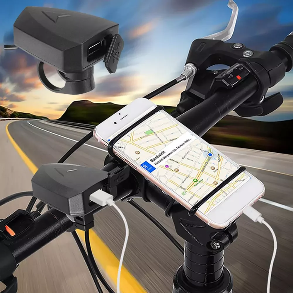 36 В-100 в 2 а зарядное устройство на Руль Телефона GPS USB для электрического
