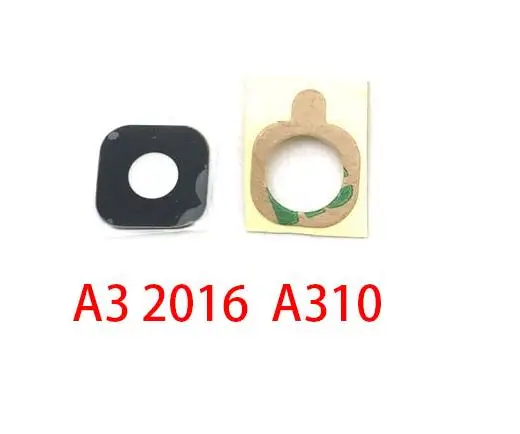 2 шт./лот Камера Стекло для samsung A7 A9 A750 A920/A6 плюс задний тыловой объектив камеры Стекло+ Стикеры - Цвет: A3 2016 A310