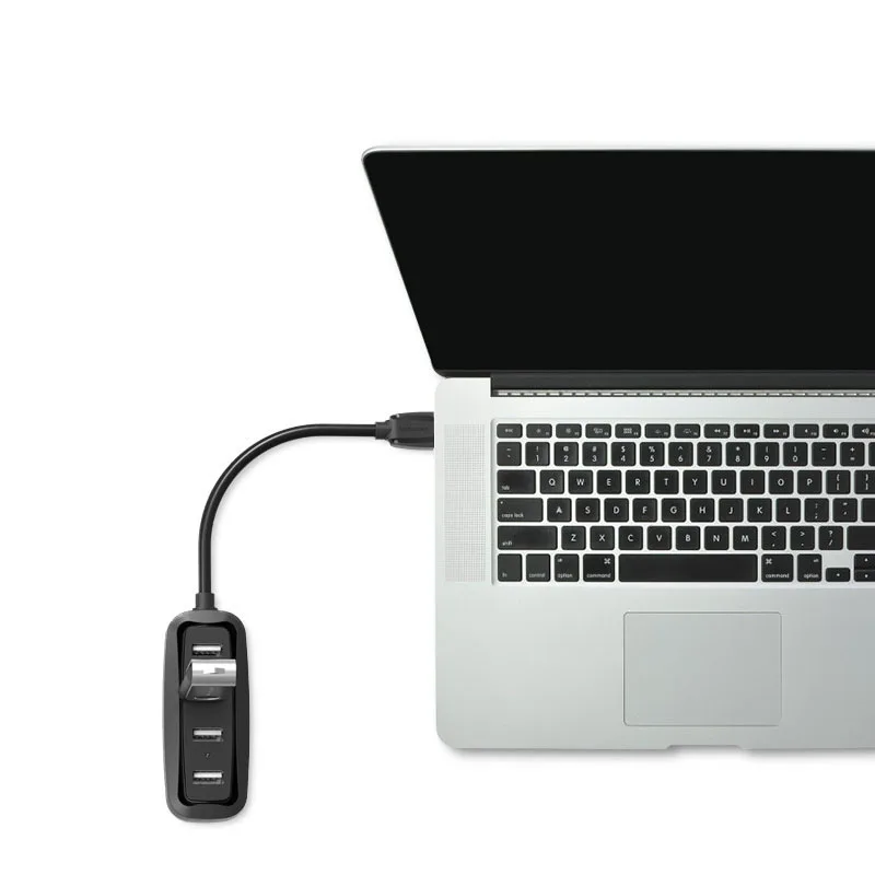 Usb-хаб 4 порта адаптер сплиттер Портативный высокоскоростной для ноутбука мобильный телефон клавиатура XR649