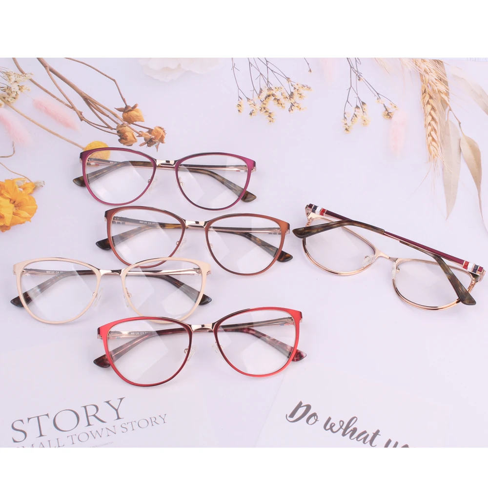 

Fashion cat Eye Glasses women Optical frame for ladies students myopia Reading Eyeglasses Oculos Femininos montures de lunette