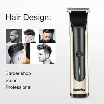 

professional hair clipper 3 blades hair trimmer electric rechargeable barber shop cutter hair cutting machine haircut Cordless