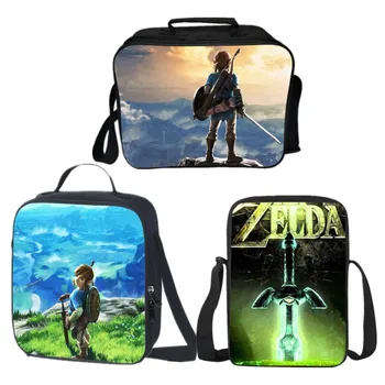 

3D Printing Super Hero Kids Lunch Bag for Children Lunch Box Students Portable Insulated Food Pouch Teenagers Shouder Bag LB0001