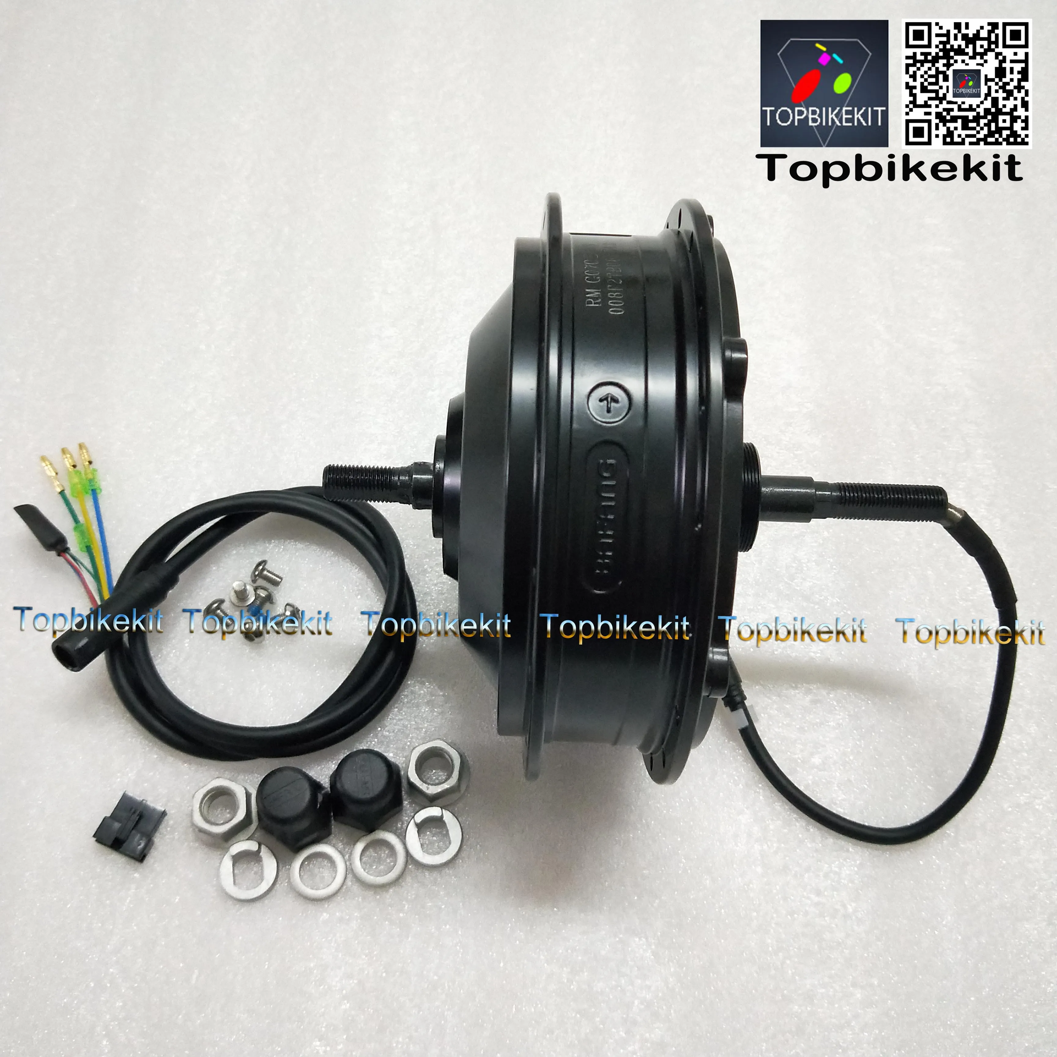 8Fun Bafang BPM/BPM2 48V500W задний мотор эпицентра двигателя ebike DIY бесщеточный мотор с KT 48V500W 30A контроллер - Цвет: Motor Only