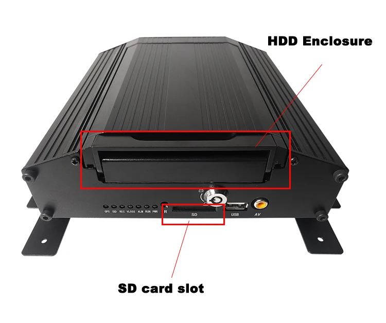 HYFMDVR месте 4CH sd карты AHD 960P местный мониторинг MDVR частный автомобиль/Грузовик PAL/NTSC