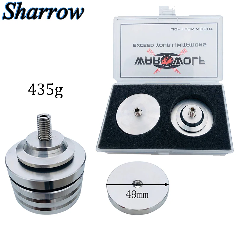 

Hunting Archery Recurve Bow Stabilizer Weight Counterweight Kit for Bow Riser for Hunting Damper Accessory