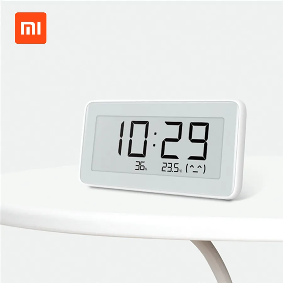 Xiaomi Mijia BT4.0 беспроводные умные электрические цифровые часы для помещений и улицы, гигрометр, термометр, профессиональный ЖК-дисплей, инструменты для измерения температуры