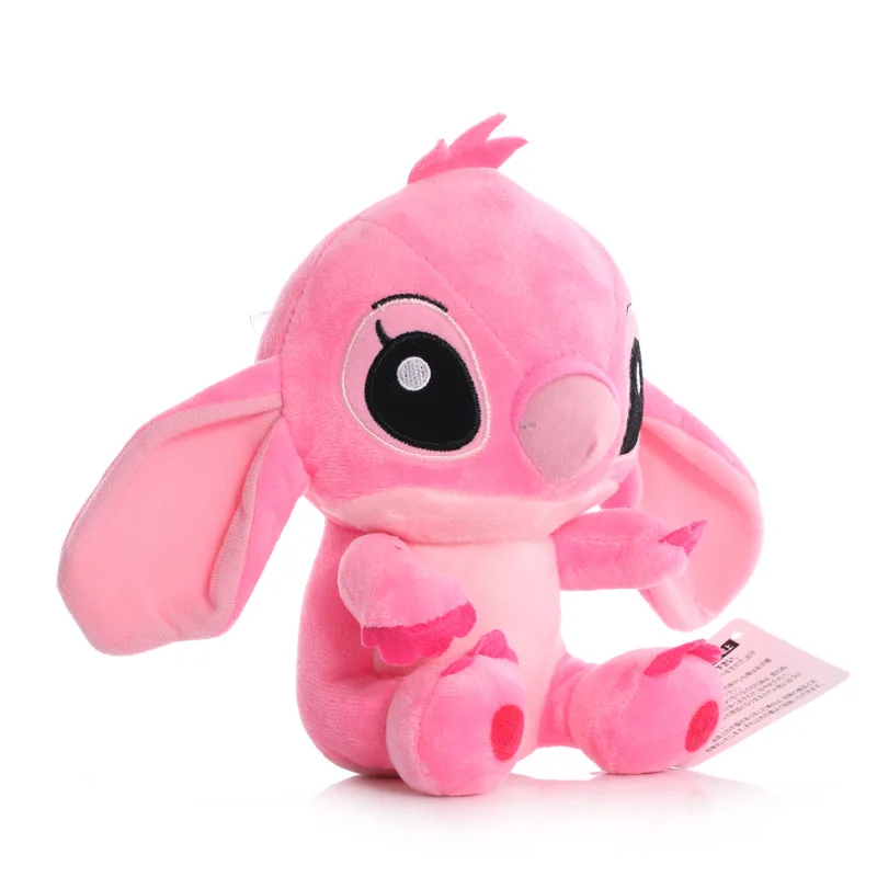 Stitch Stuffed Animals Stitch Pink Plush Stuffed Keychain Dolls